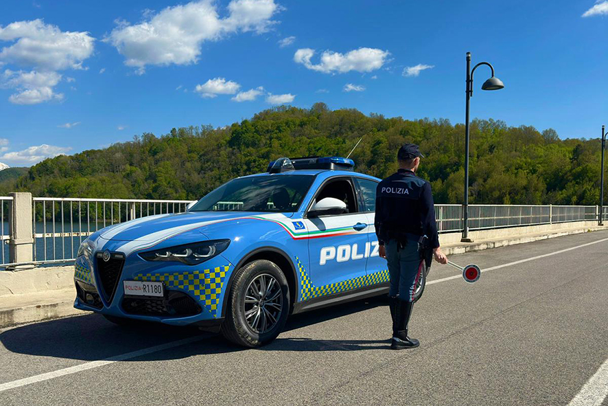 Controlli sull’uso della cintura di sicurezza da parte della Polizia di Stato nella provincia di Rieti