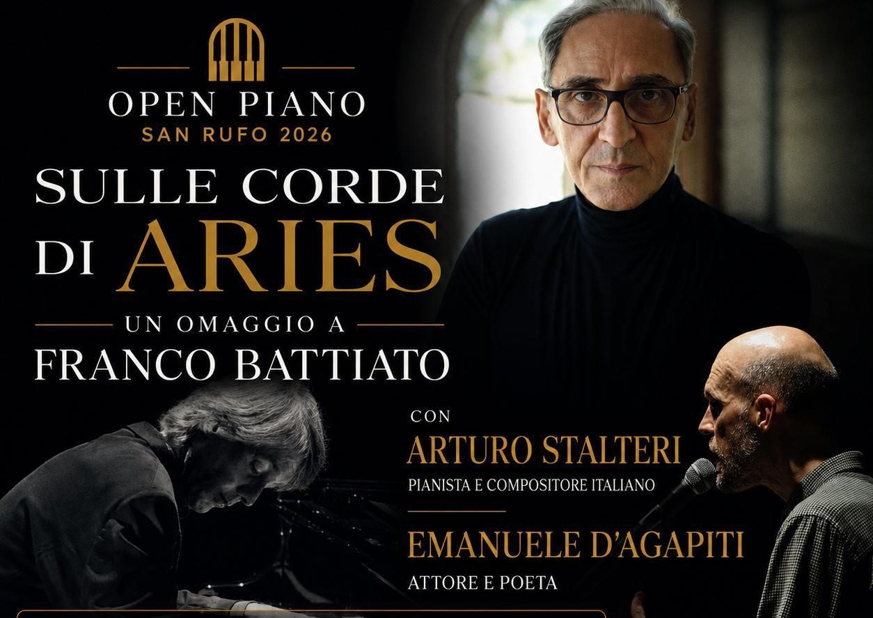 Open Piano San Rufo 2026 si conclude con un omaggio a Franco Battiato