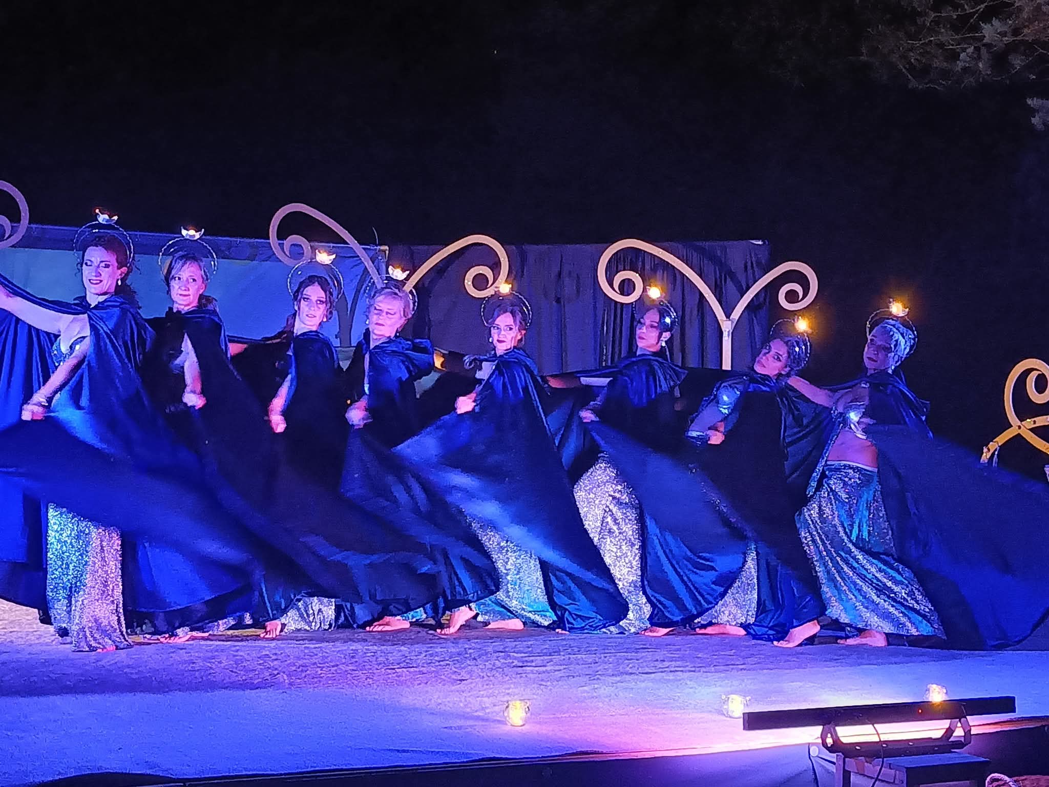 Saggio spettacolo della Compagnia di danza orientale ArabianBlue Dance