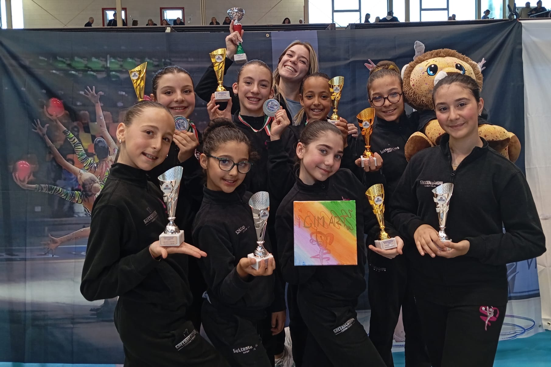 Pioggia di Medaglie a Magione: Gym Art incanta il Campionato Nazionale Serie D Libertas