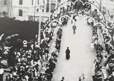 1960 Processione sul ponte romano arch M. Fallerini01