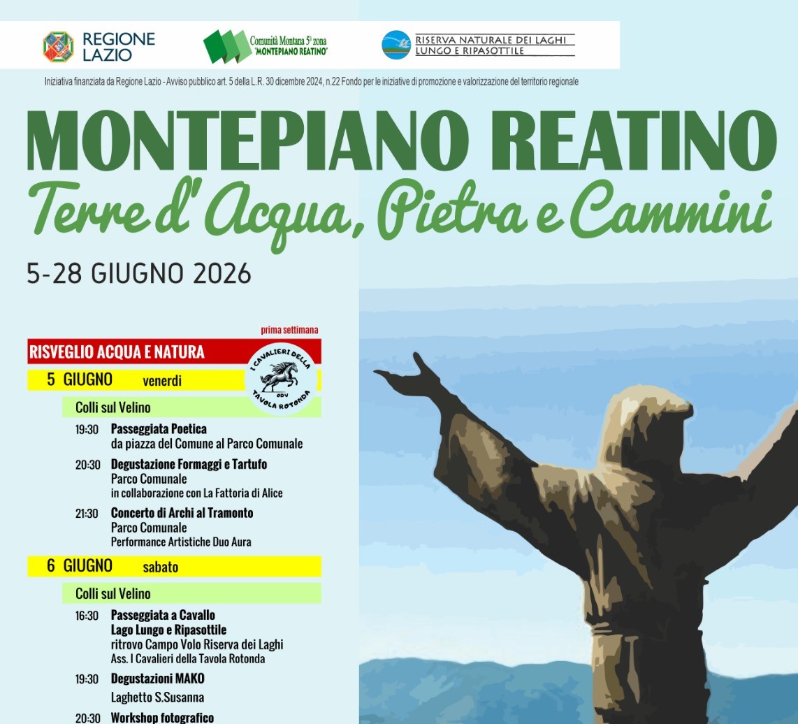 Alla scoperta del Montepiano Reatino: al via il festival diffuso tra natura incontaminata, storia e sapori autentici