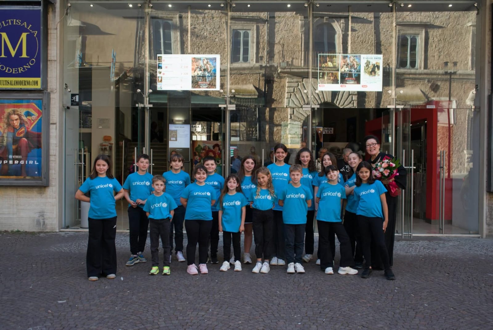 Il Coro ‘Piccole Voci di Rieti’ conquista il pubblico del Cinema-Teatro Moderno