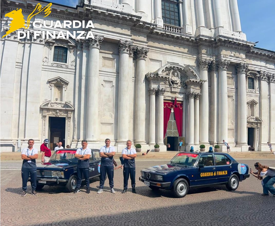 GdiF Rieti: la Guardia di finanza alla 44ª rievocazione storica della “1000 Miglia”