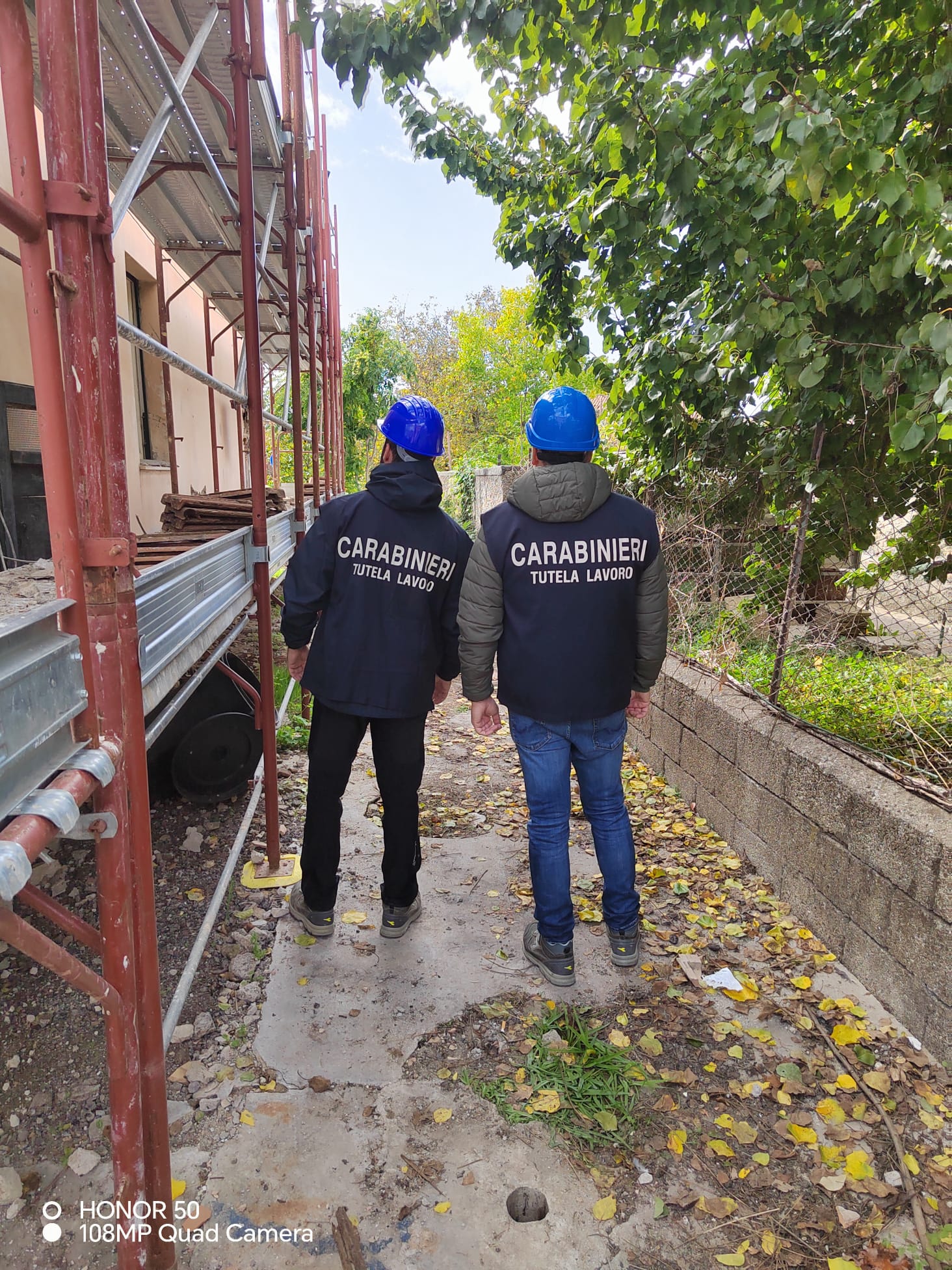 I Carabinieri fanno prevenzione, Cottanello intensificati i controlli nei cantieri
