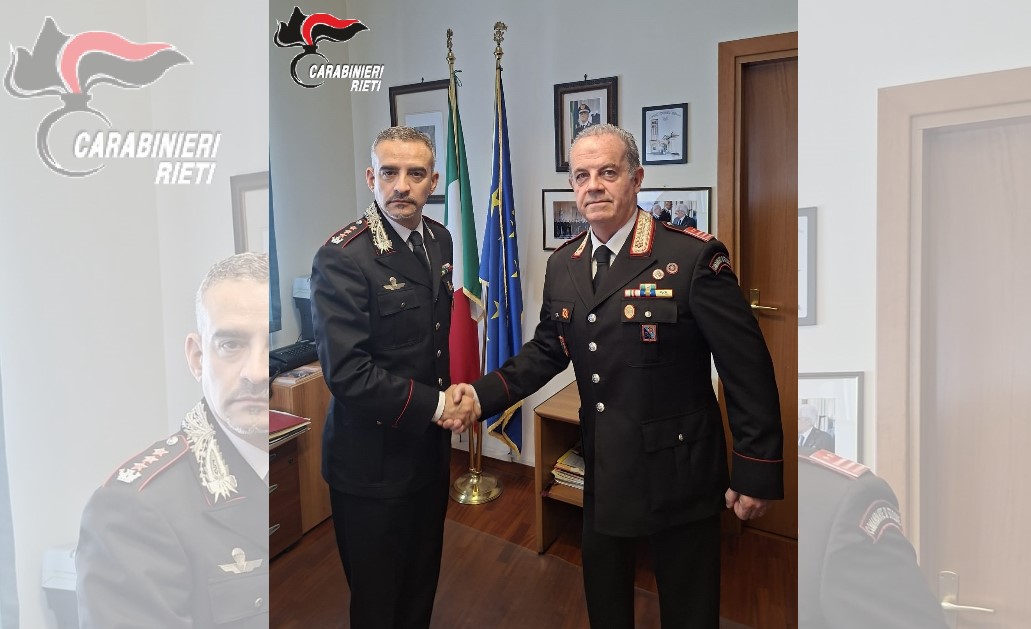 Carabinieri: dopo 39 anni di servizio il Luogotenente Diego Di Cristofano lascia il comando di Poggio Moiano