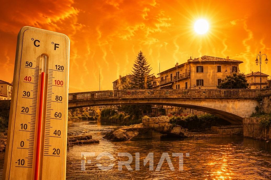 Rieti caldo Immagine IA Rieti caldo Immagine IA