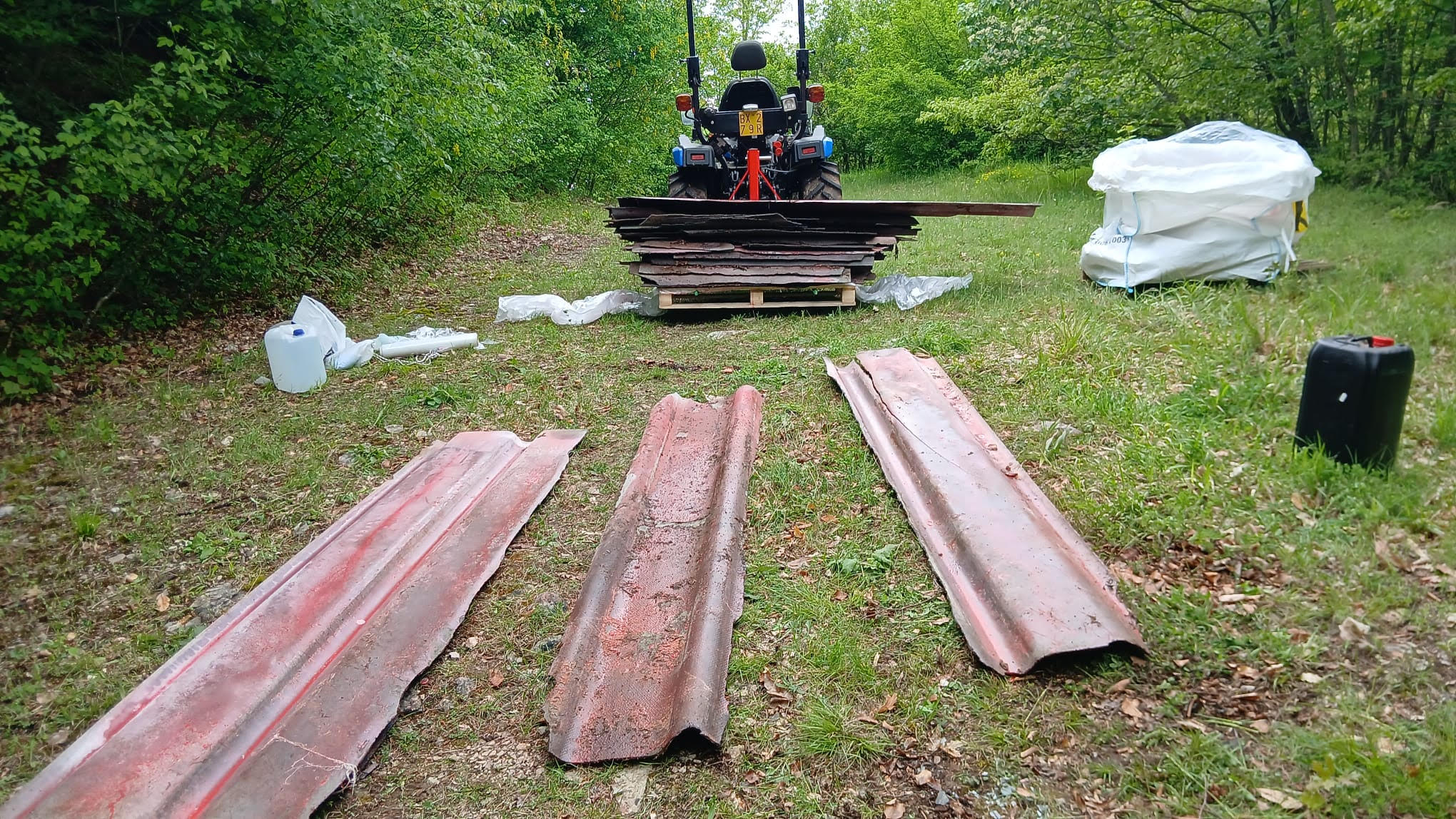 Bonificate e ripulite decine di discariche abusive di eternit a Borgorose