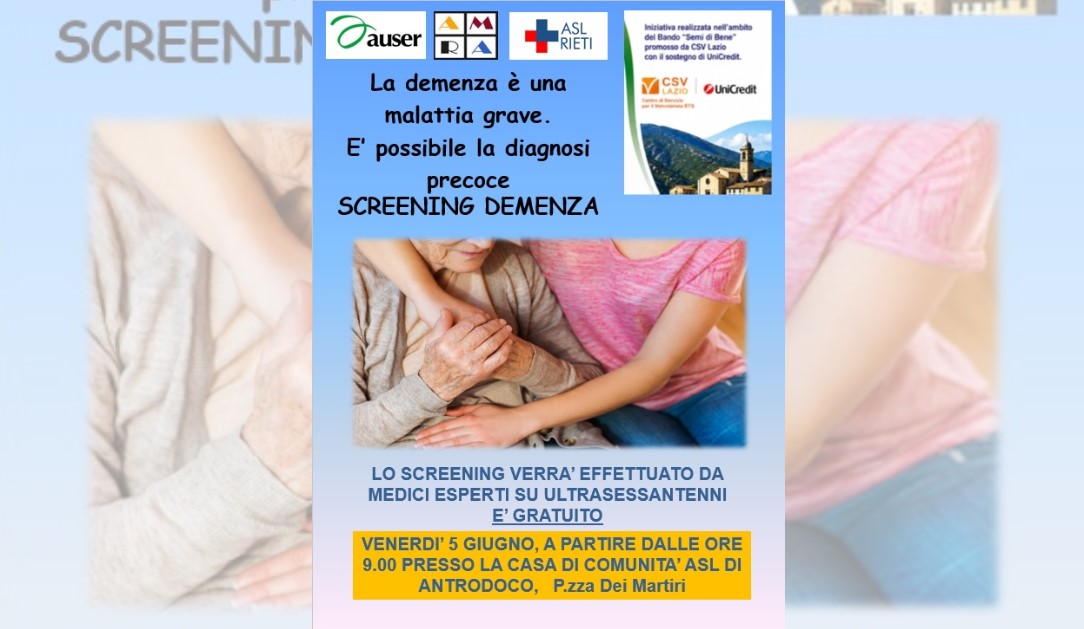 Diagnosi precoce della demenza