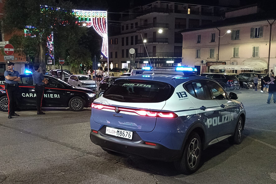 Servizi straordinari interforze di controllo del territorio nei luoghi della movida reatina