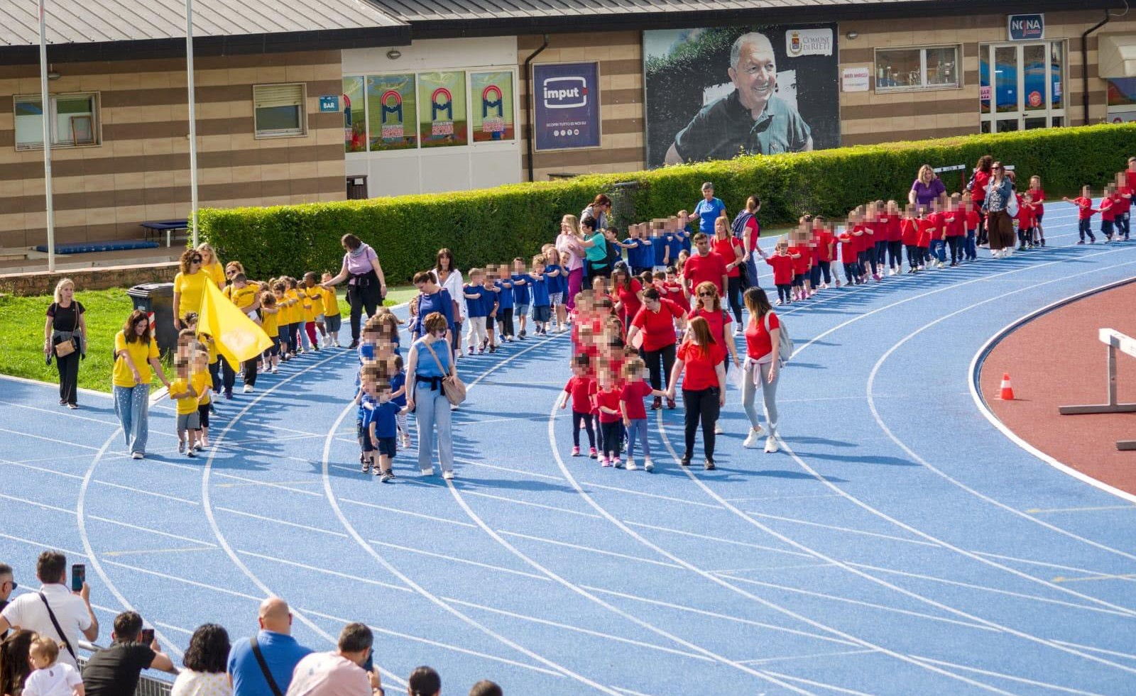 Grande festa finale dei bambini della Scuola dell’Infanzia al Camposcuola di Rieti