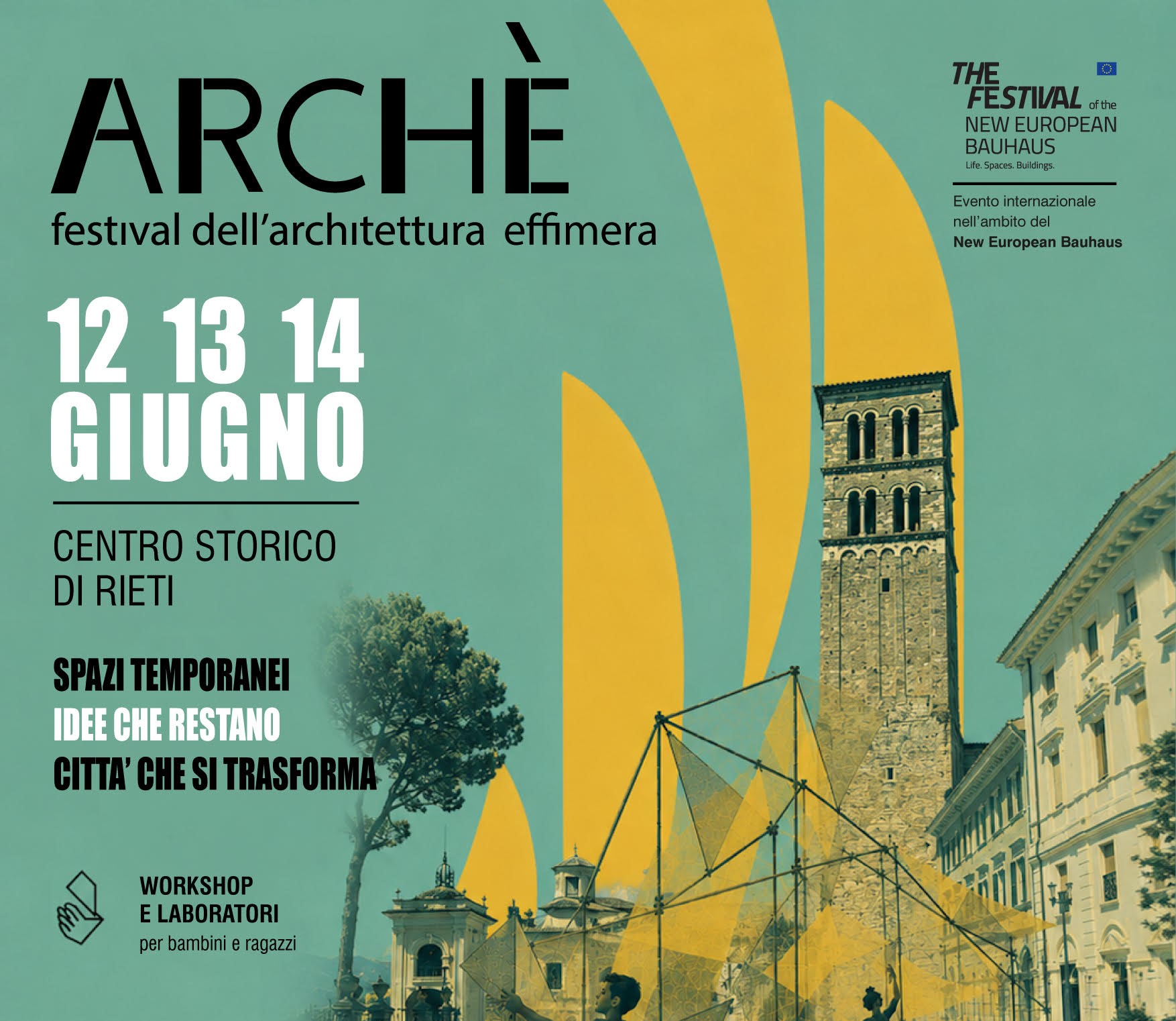 Archè, il programma completo on-line del Festival Internazionale dell’Architettura Effimera, dal 12 al 14 giugno
