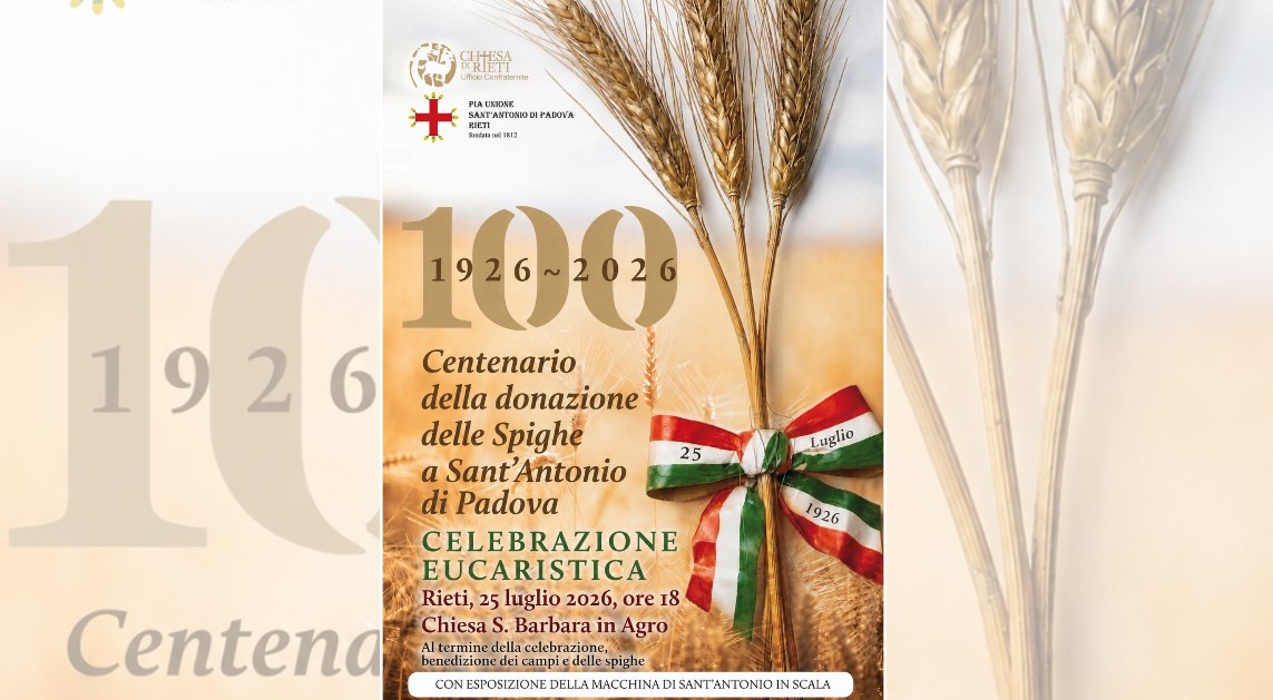 A 100 anni da le “Tre spighe d’oro”: il 25 luglio la celebrazione eucaristica