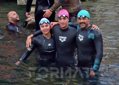Vincitori gara nuoto