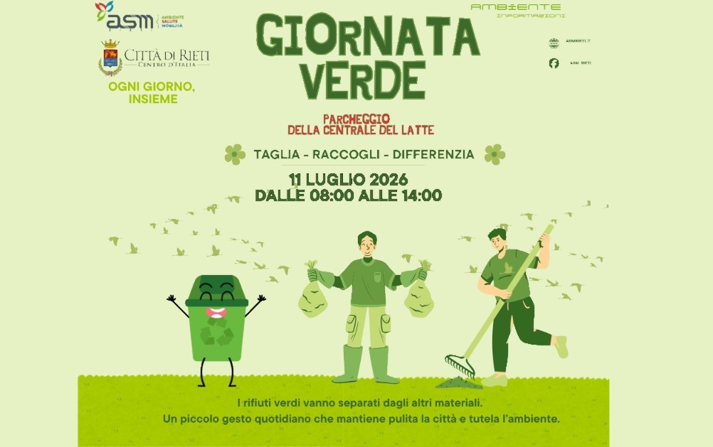 Giornata Verde conferimento sfalci e potature Giornata Verde conferimento sfalci e potature