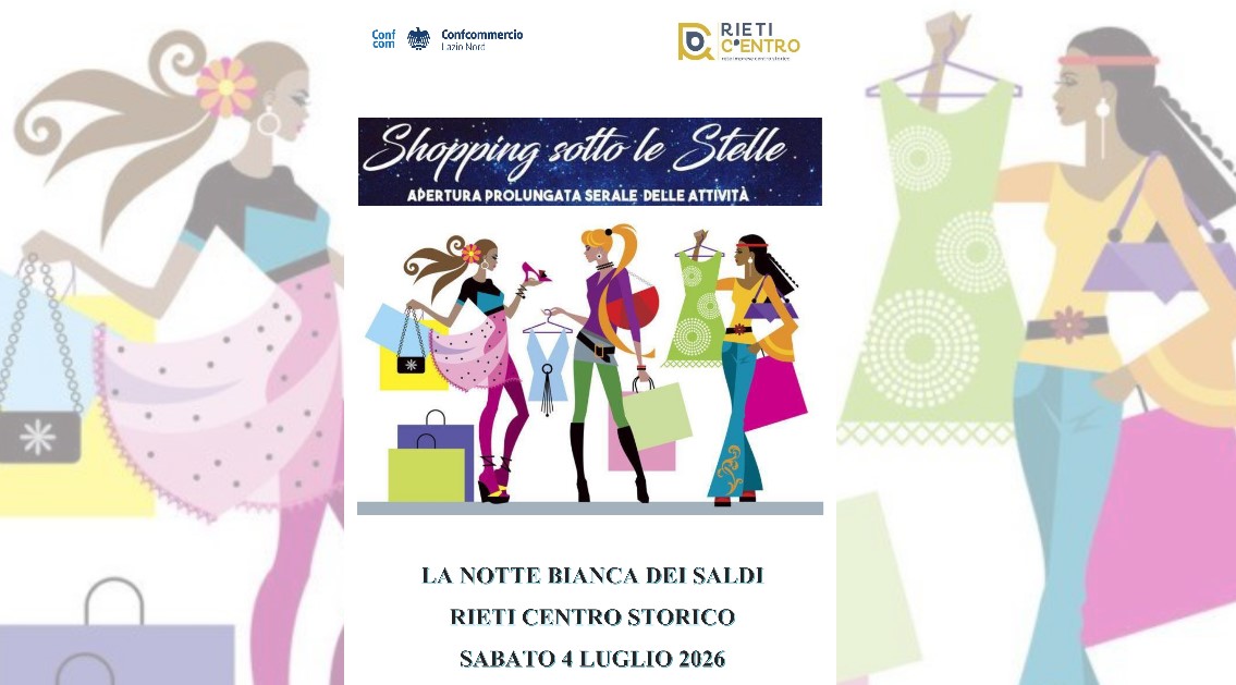 Saldi notte bianca Rieti Saldi notte bianca Rieti