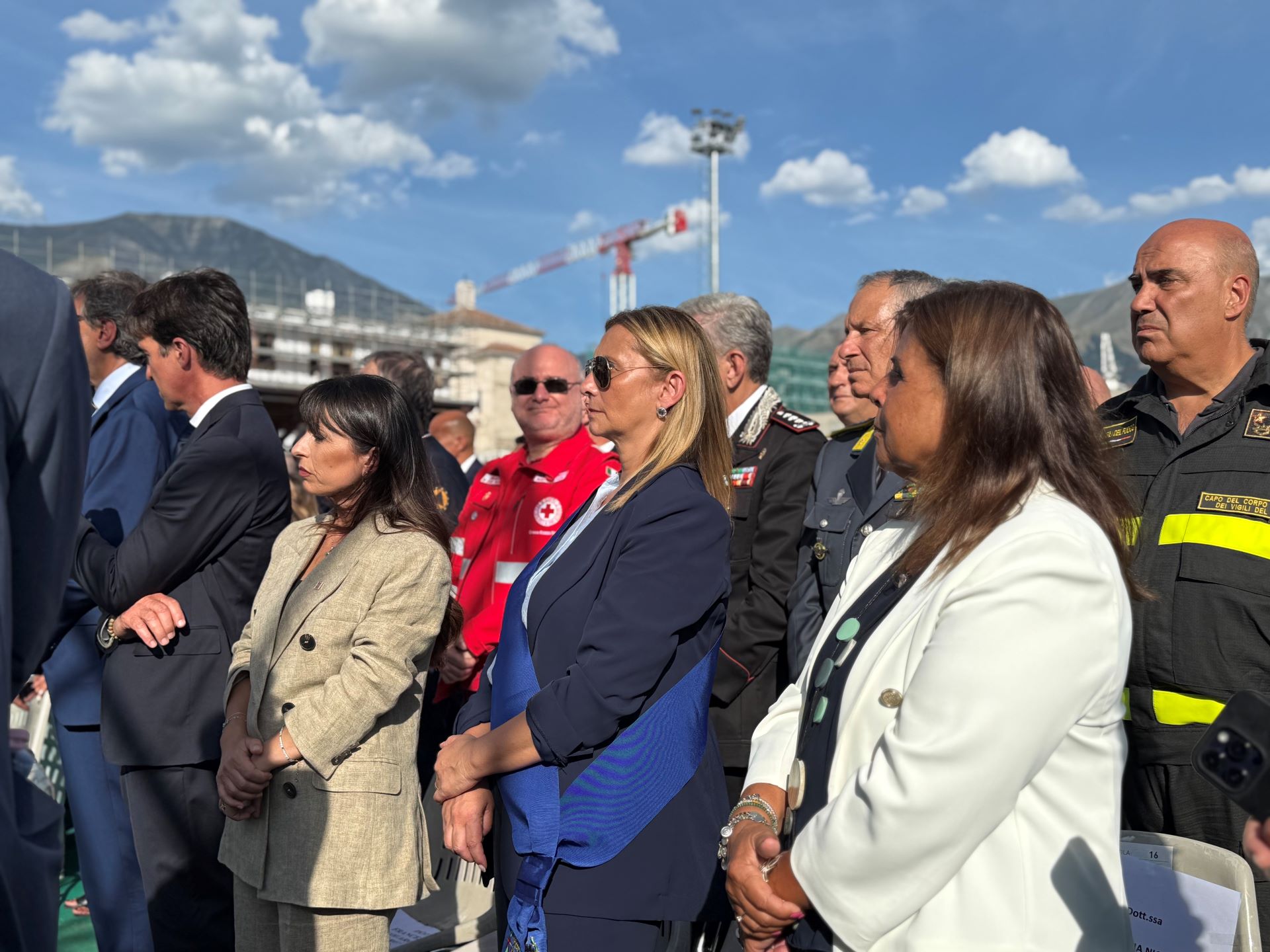 Cerimonia Sisma 2016, la Presidente della Provincia Roberta Cuneo “Memoria, sicurezza e futuro restano le nostre priorità”
