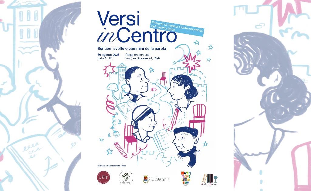 Il 30 agosto a Regeneration Lab “Versi in Centro”,  Festival di poesia contemporanea