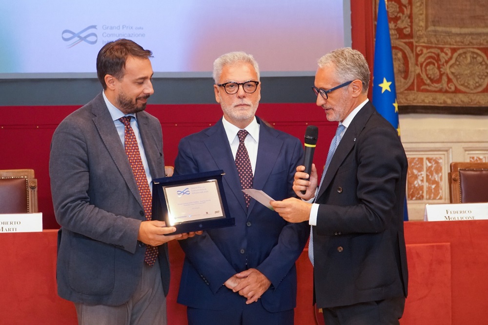 ANCI Lazio premiata al Grand Prix della Comunicazione Istituzionale 2026 per il Training Camp