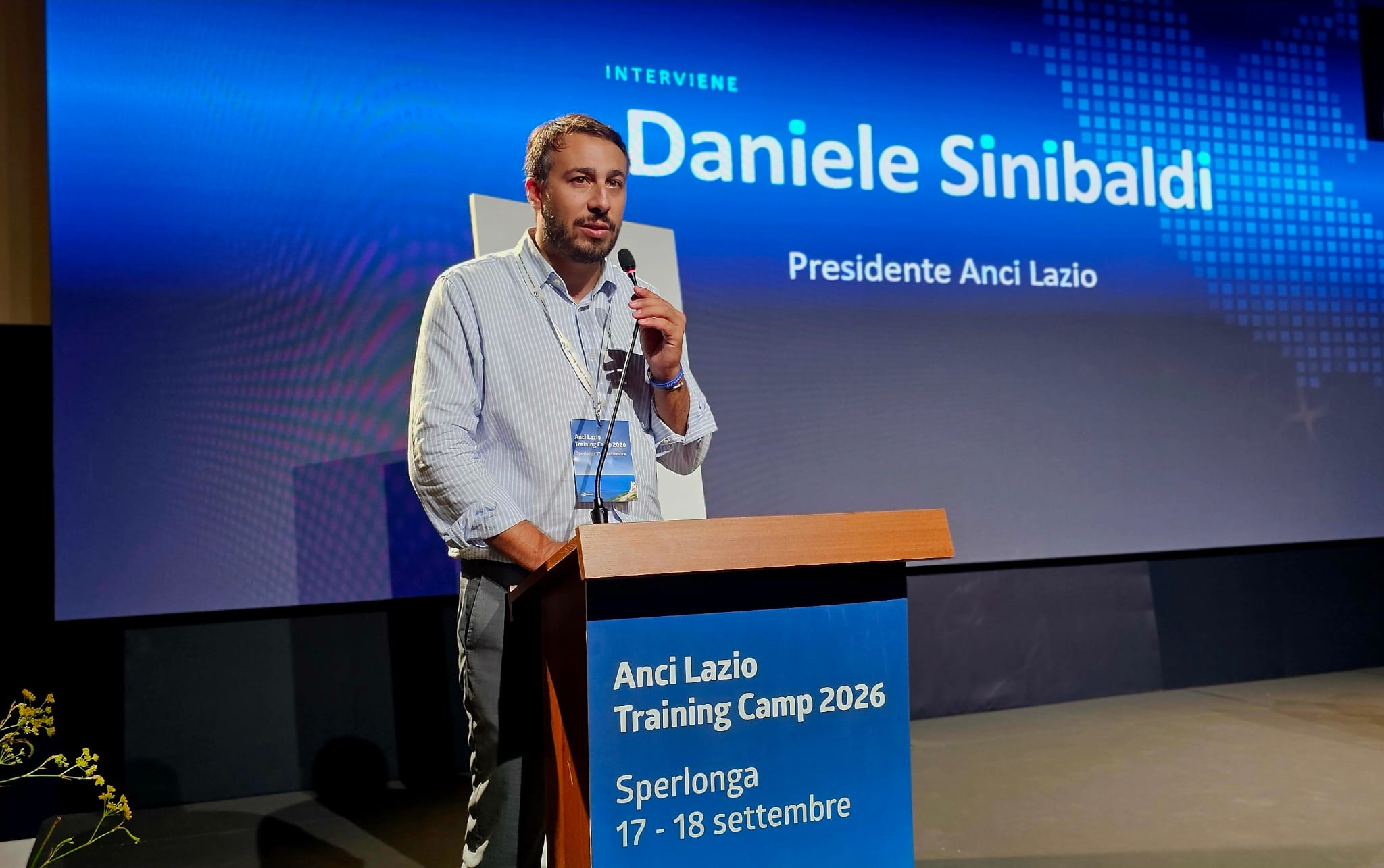 ANCI Lazio, Presidente Sinibaldi: “Dalla Regione oltre 1,2 milioni di euro per rafforzare i Comuni”