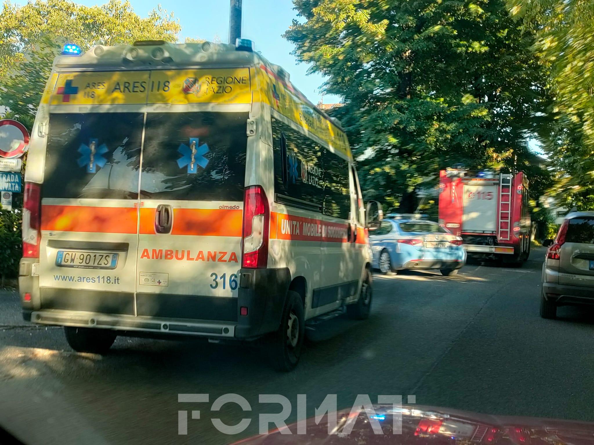Due incendi nel pomeriggio a Rieti: Vigili del fuoco al lavoro