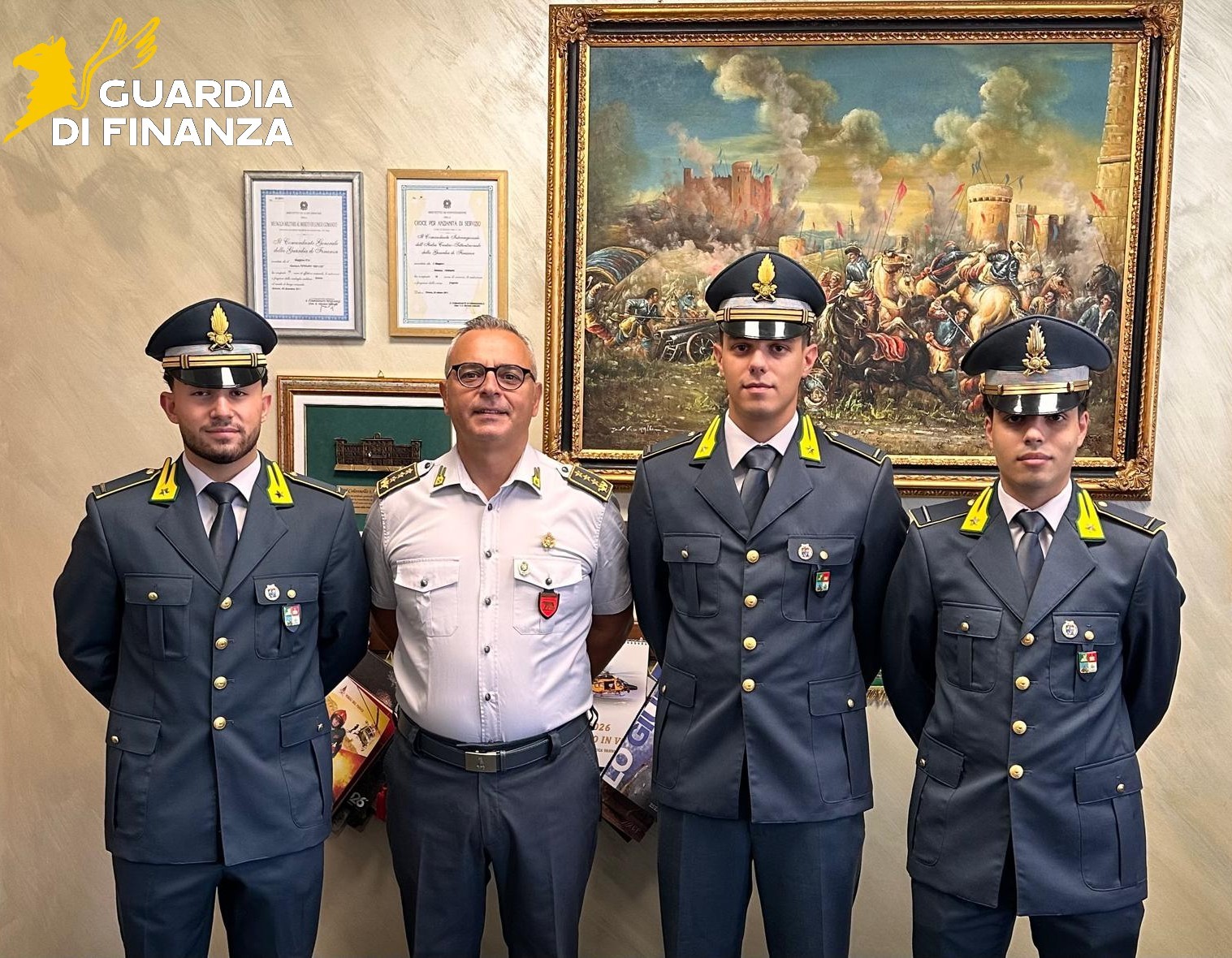 GdiF Rieti: tirocinio pratico formativo dei Marescialli Allievi