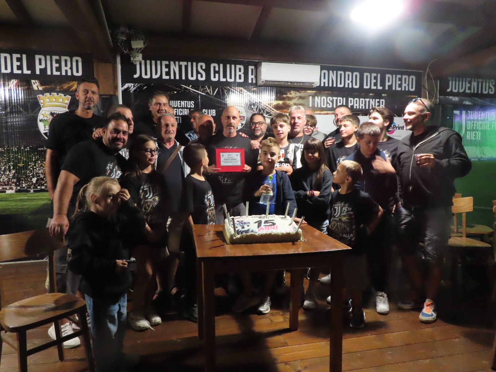 Lo Juventus Club Rieti festeggia i suoi primi 15 anni