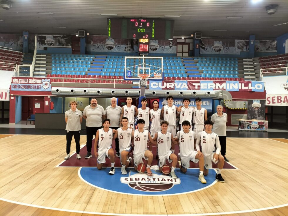 U19 – vittoria della Sebastiani contro Smit Roma Centro: finisce 101-37