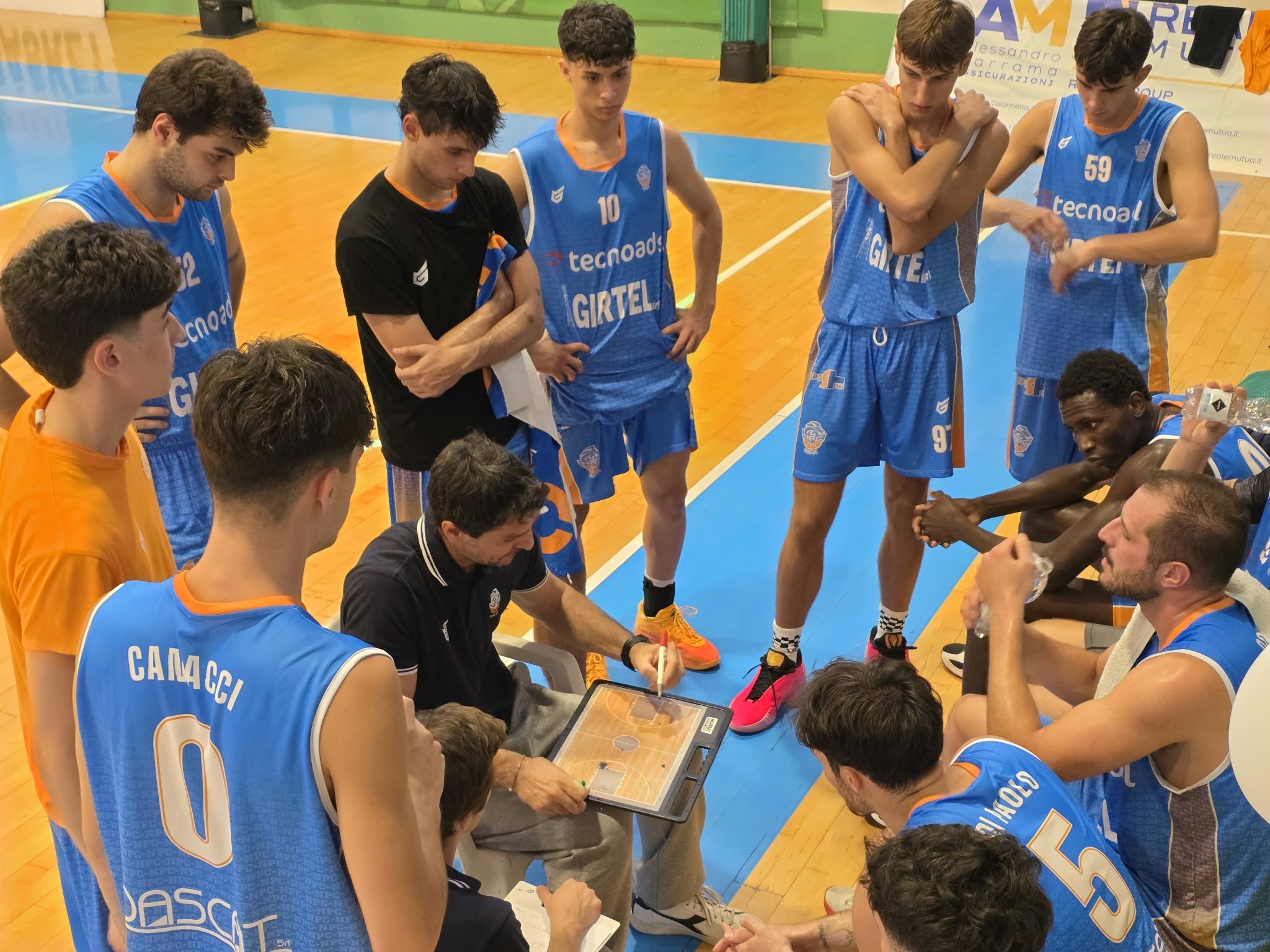 La NPC Ri-Basket sconfitta dalla prima partita di campionato. A Chieti, i padroni di casa si impongono con il punteggio di 72-56