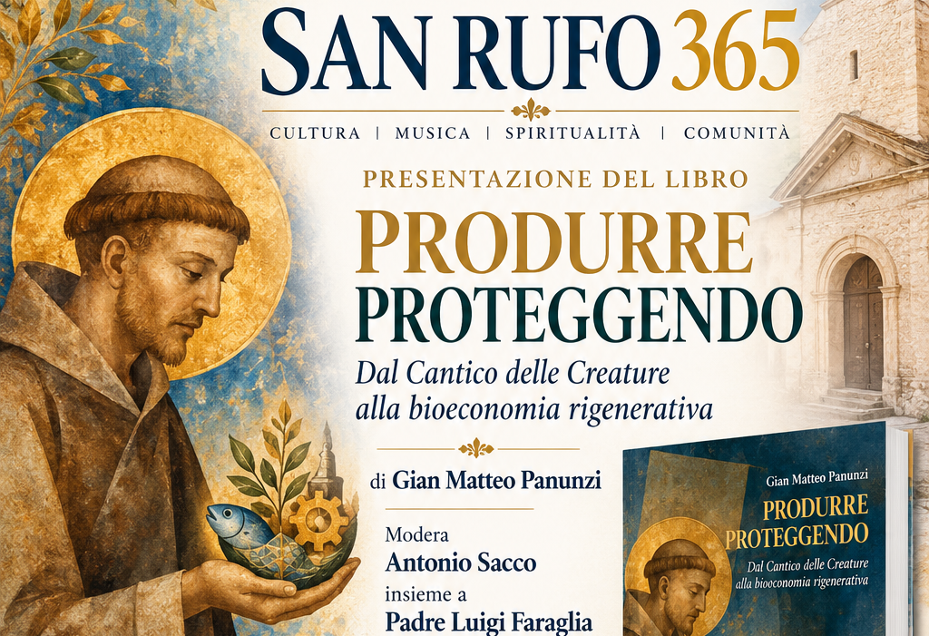 San Rufo 365 apre la nuova stagione con Gian Matteo Panunzi