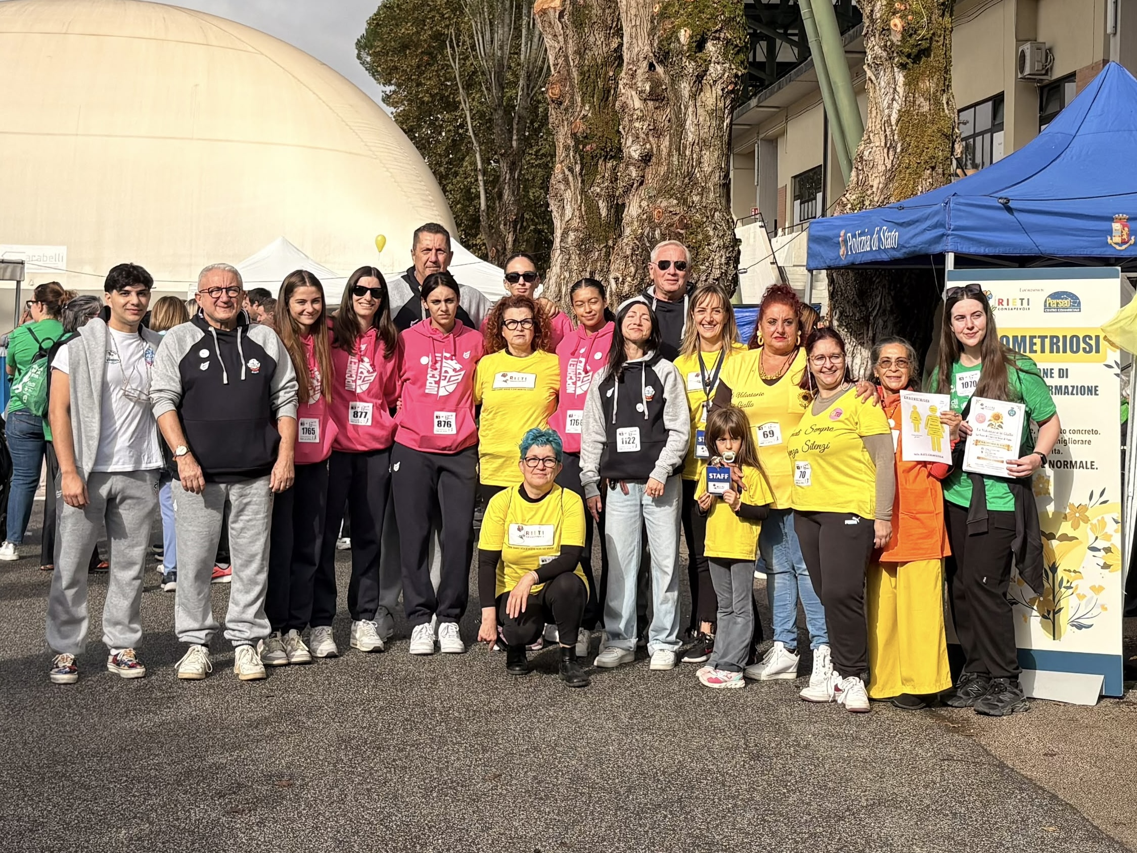 La Npc Women presente alla Camminata della Vita