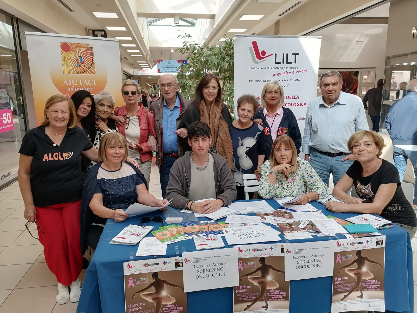 Ottobre Rosa, a Rieti volontari in campo per la prevenzione dei tumori