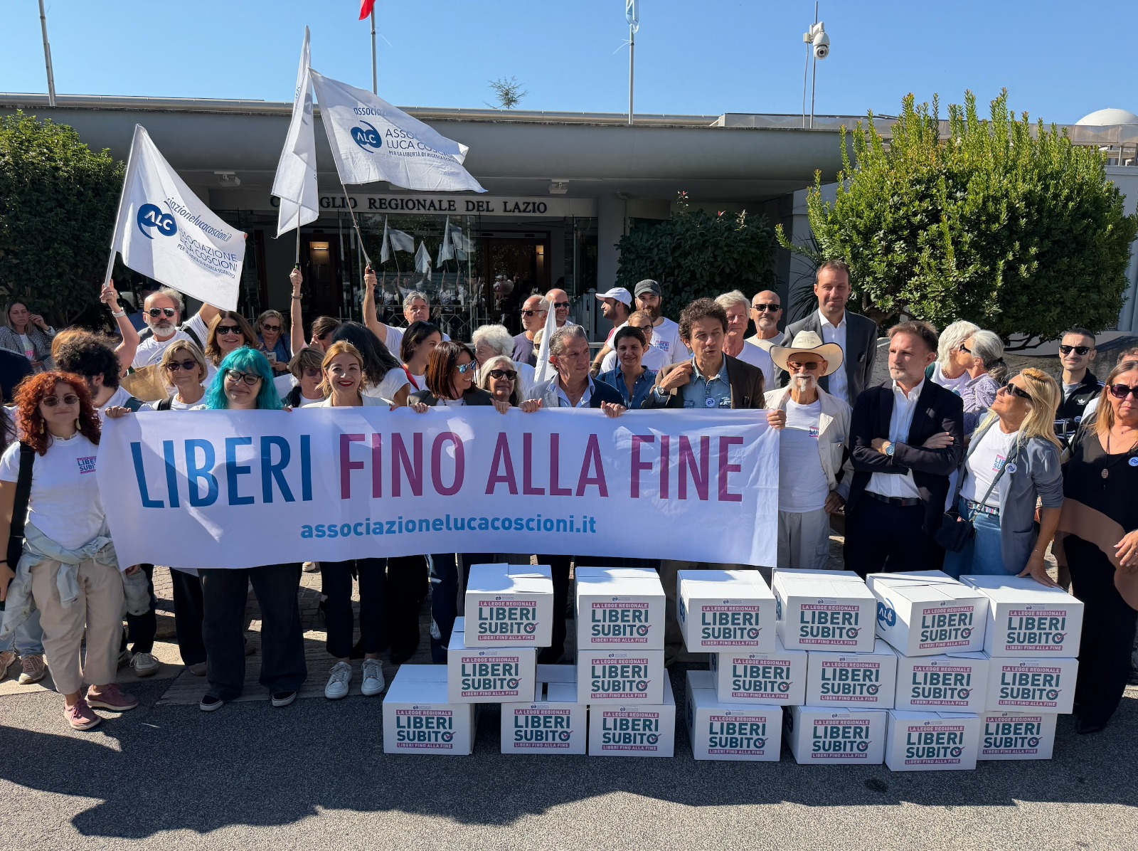 Fine vita: depositate nel Lazio le firme per la Pdl Regionale