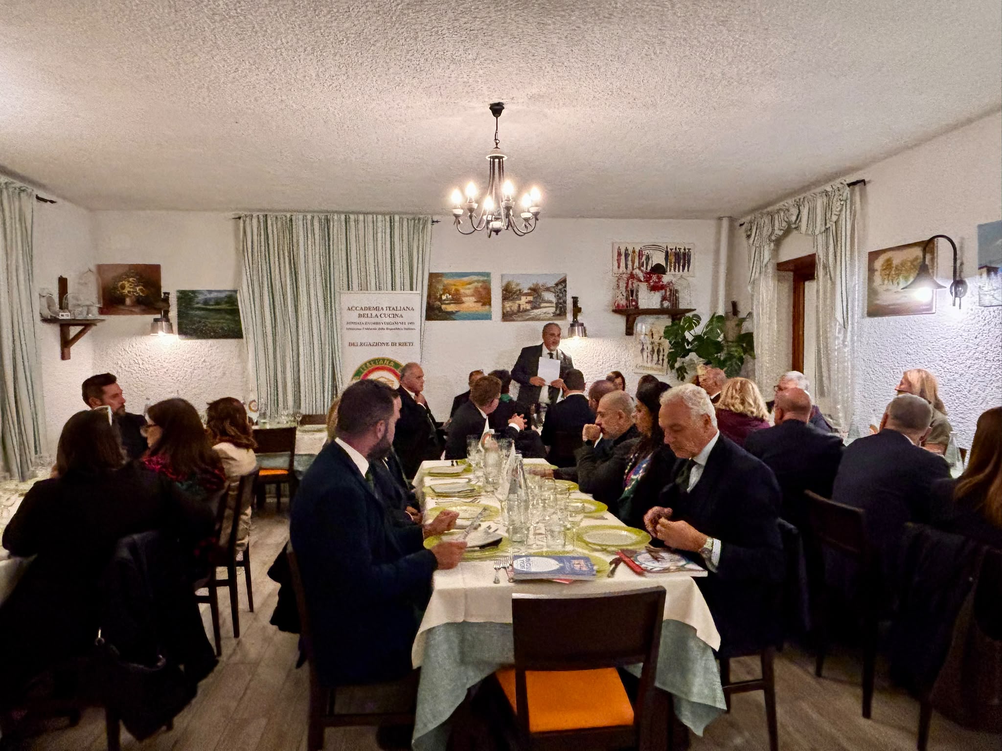 Grande successo della Conviviale Ecumenica della Delegazione di Rieti dell’Accademia Italiana della Cucina