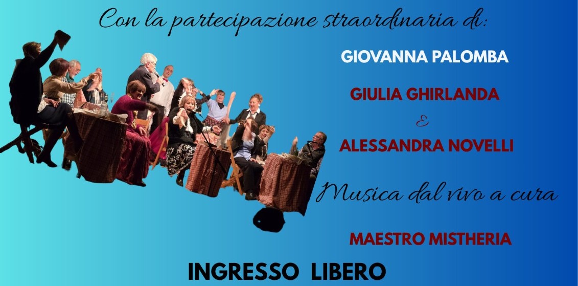 Mercoledì 7 ottobre l’Osteria del Luna Park spettacolo dell’Associazione Parkinson Rieti